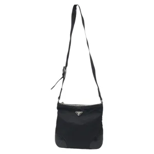 Prada Nylon Messenger Bag Shoulder Bag (Pre-Owned)