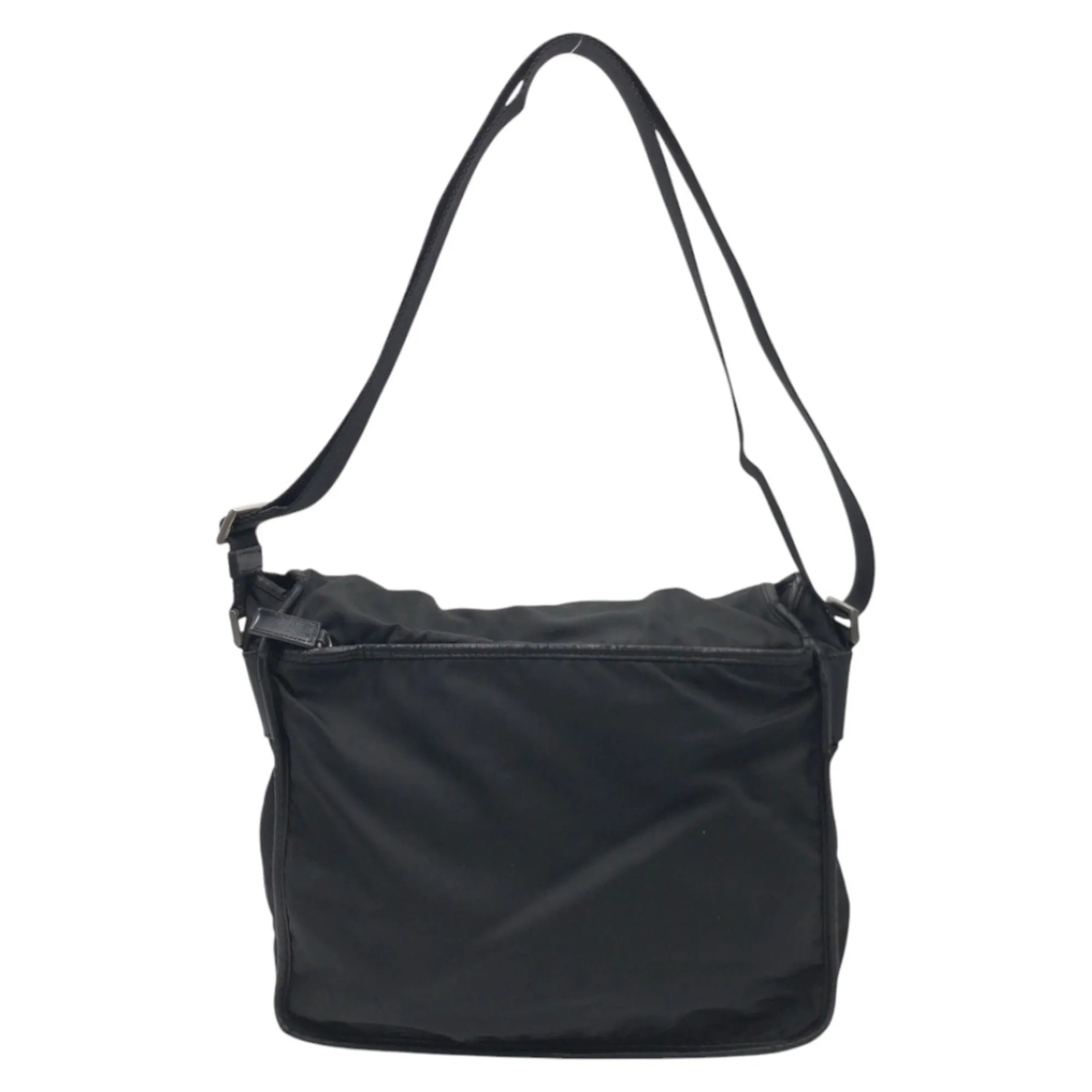Prada Nylon Messenger Bag Shoulder Bag (Pre-Owned)