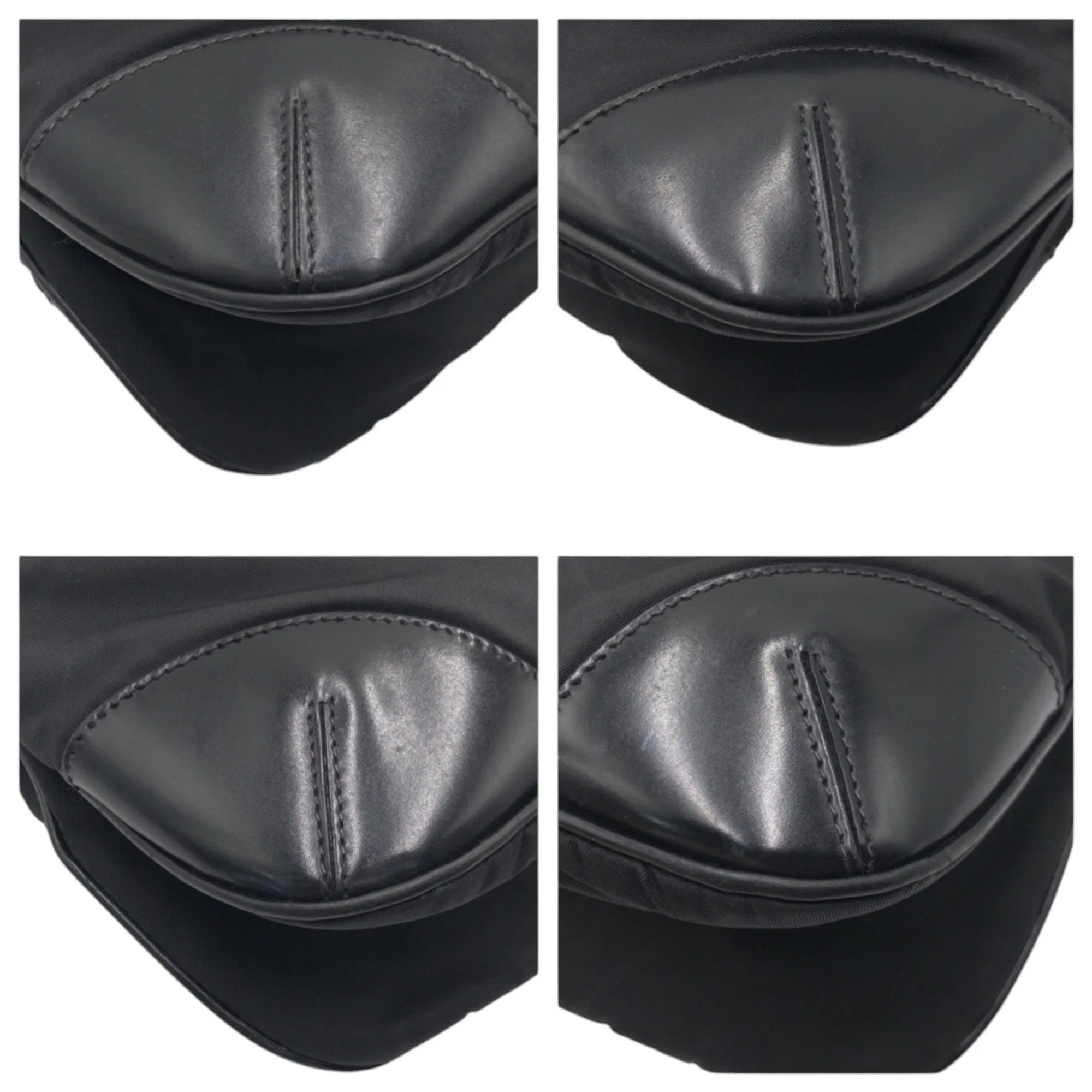Prada Nylon Messenger Bag Shoulder Bag (Pre-Owned)