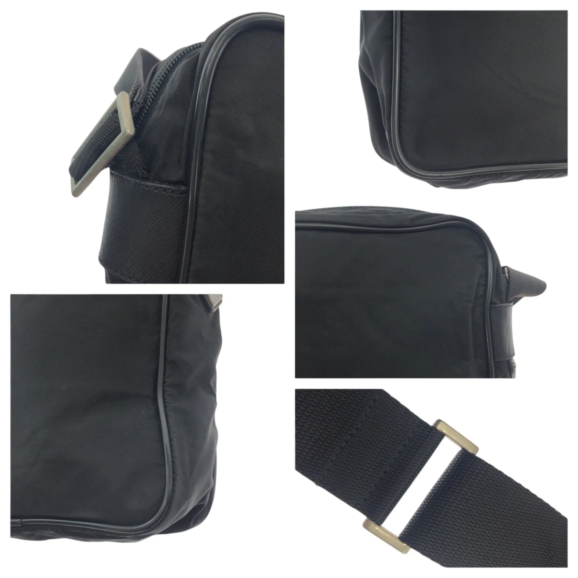 Prada Nylon Pochette Shoulder Bag (Pre-Owned)
