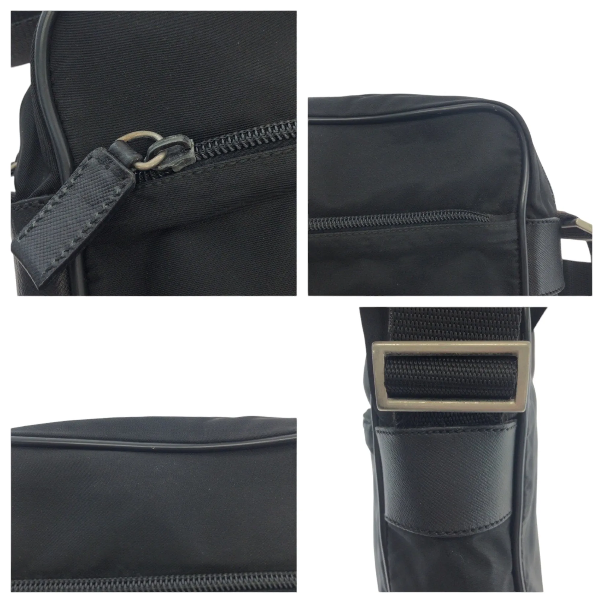 Prada Nylon Pochette Shoulder Bag (Pre-Owned)