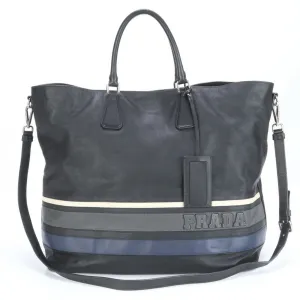 Prada Saffiano Leather Shoulder Bag (Pre-Owned)