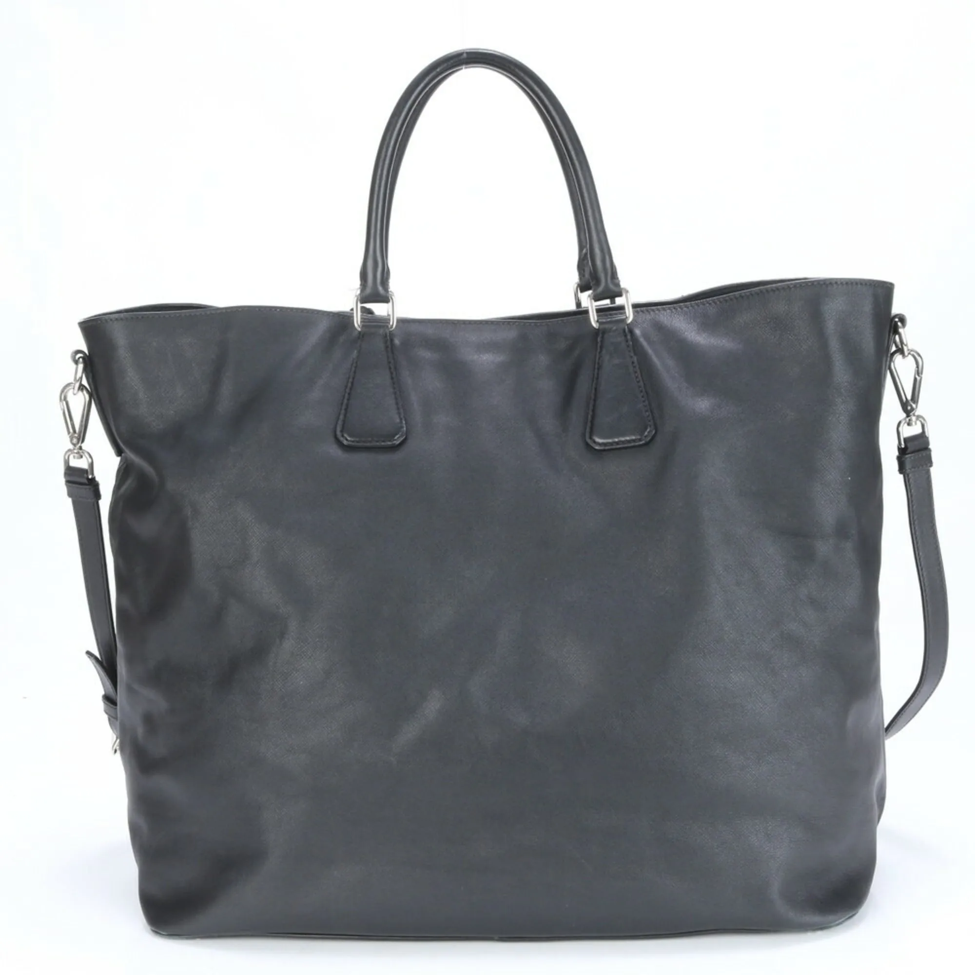 Prada Saffiano Leather Shoulder Bag (Pre-Owned)
