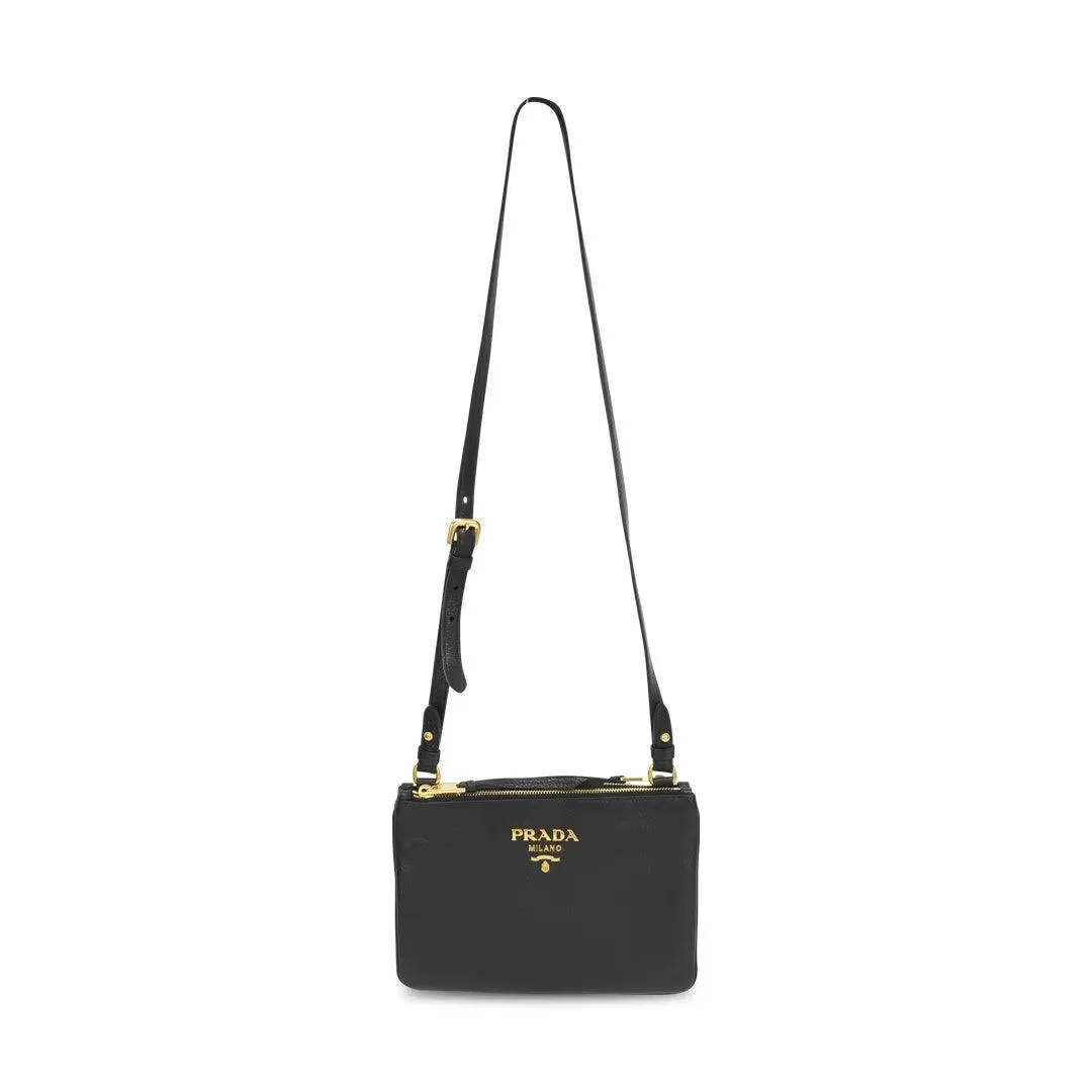 Prada 'Vitello' Crossbody Bag