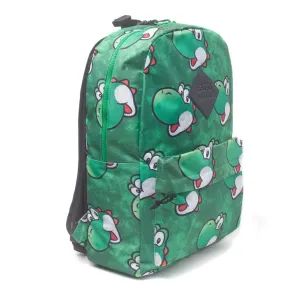 Super Mario Bros. Yoshi Face Print Backpack