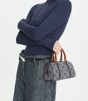T MONOGRAM PETITE BARREL BAG