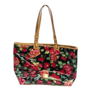 Tote Designer By Dooney And Bourke In Floral Print, Size:Large