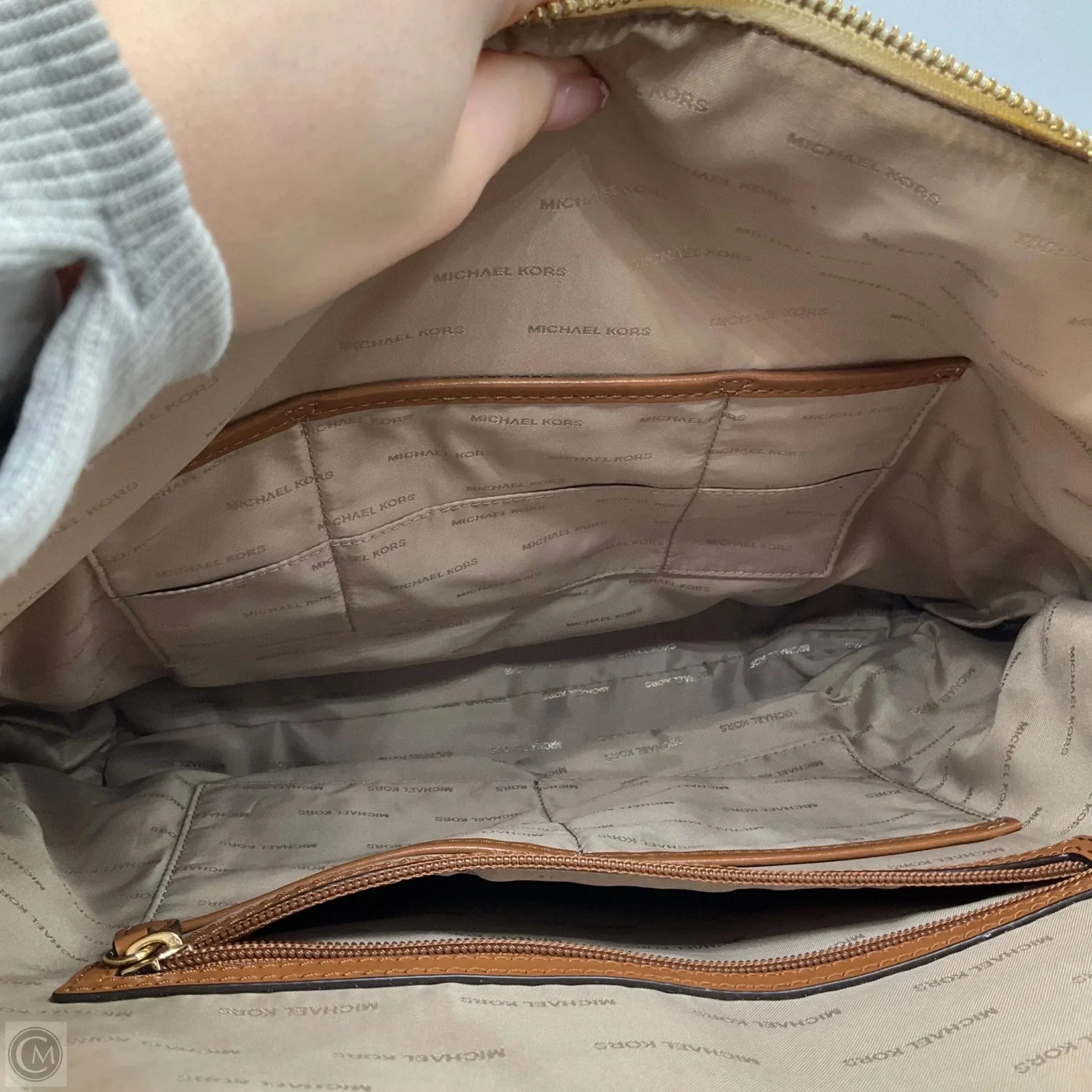 Tote Designer By Michael Kors, Size: Medium