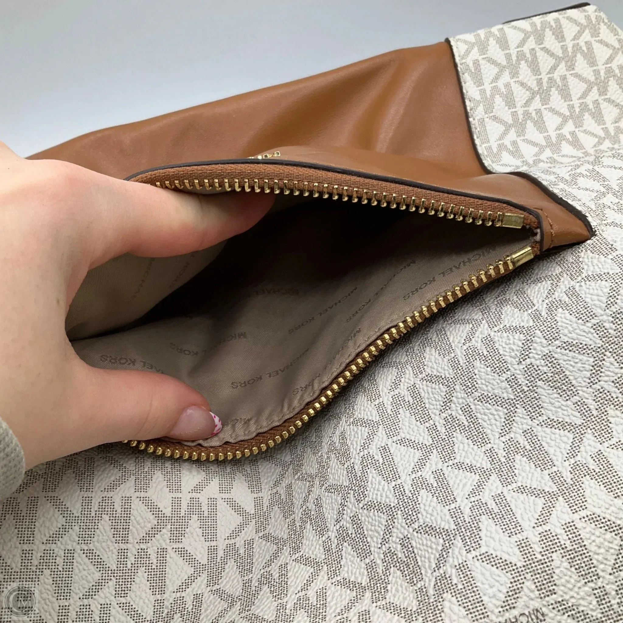 Tote Designer By Michael Kors, Size: Medium