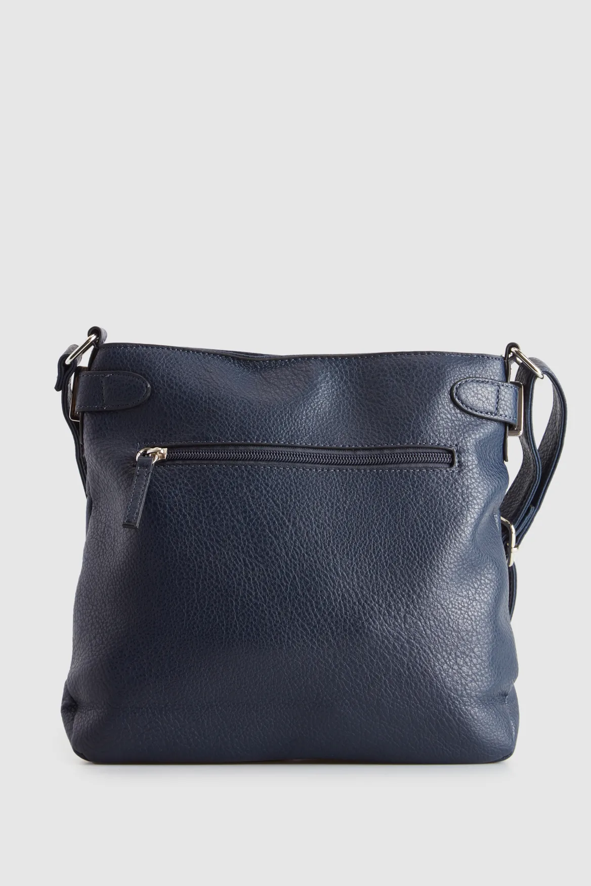 Tri-Pocket Crossbody Bag