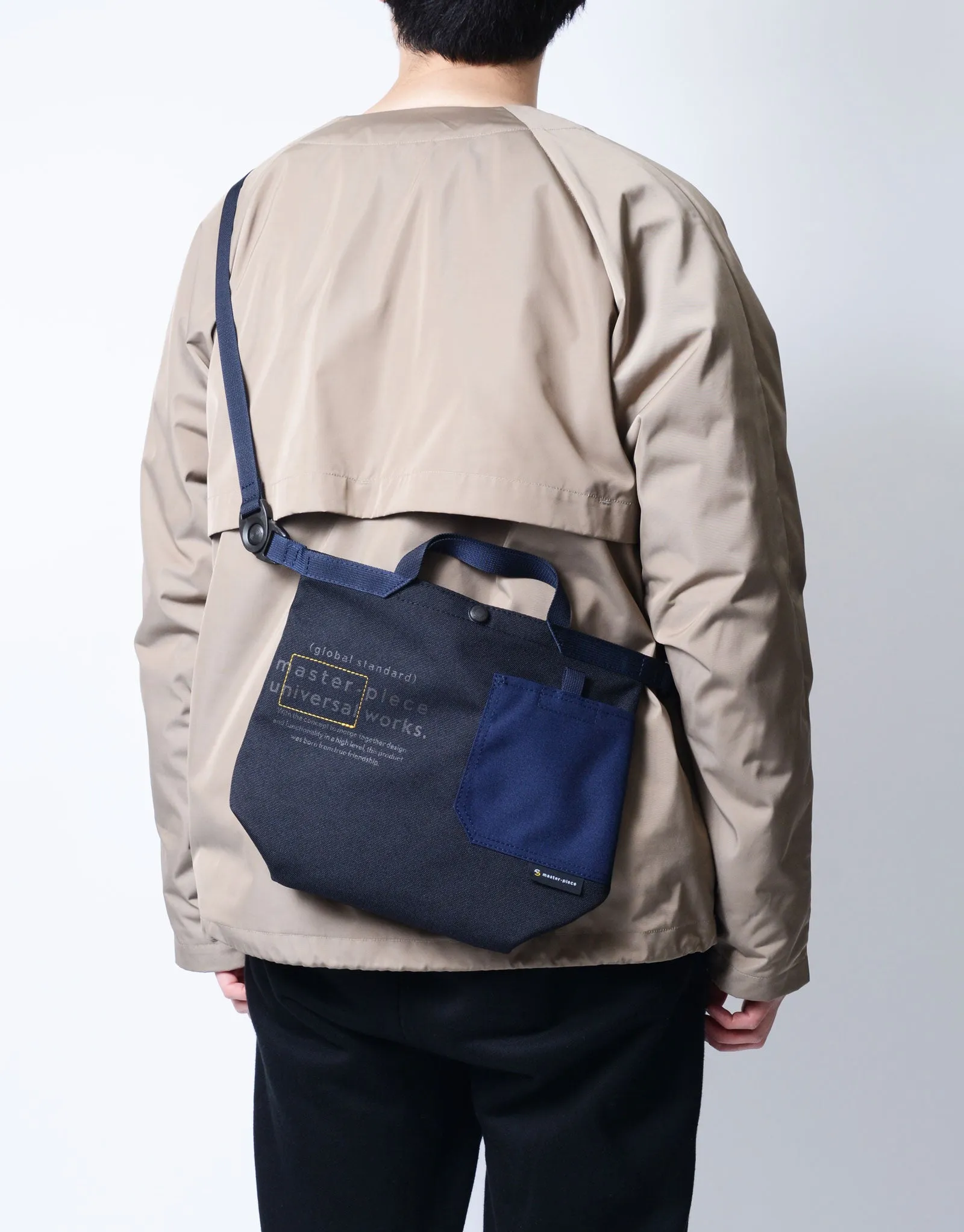 Universal Works x master-piece Shoulder Bag S No.MP32206