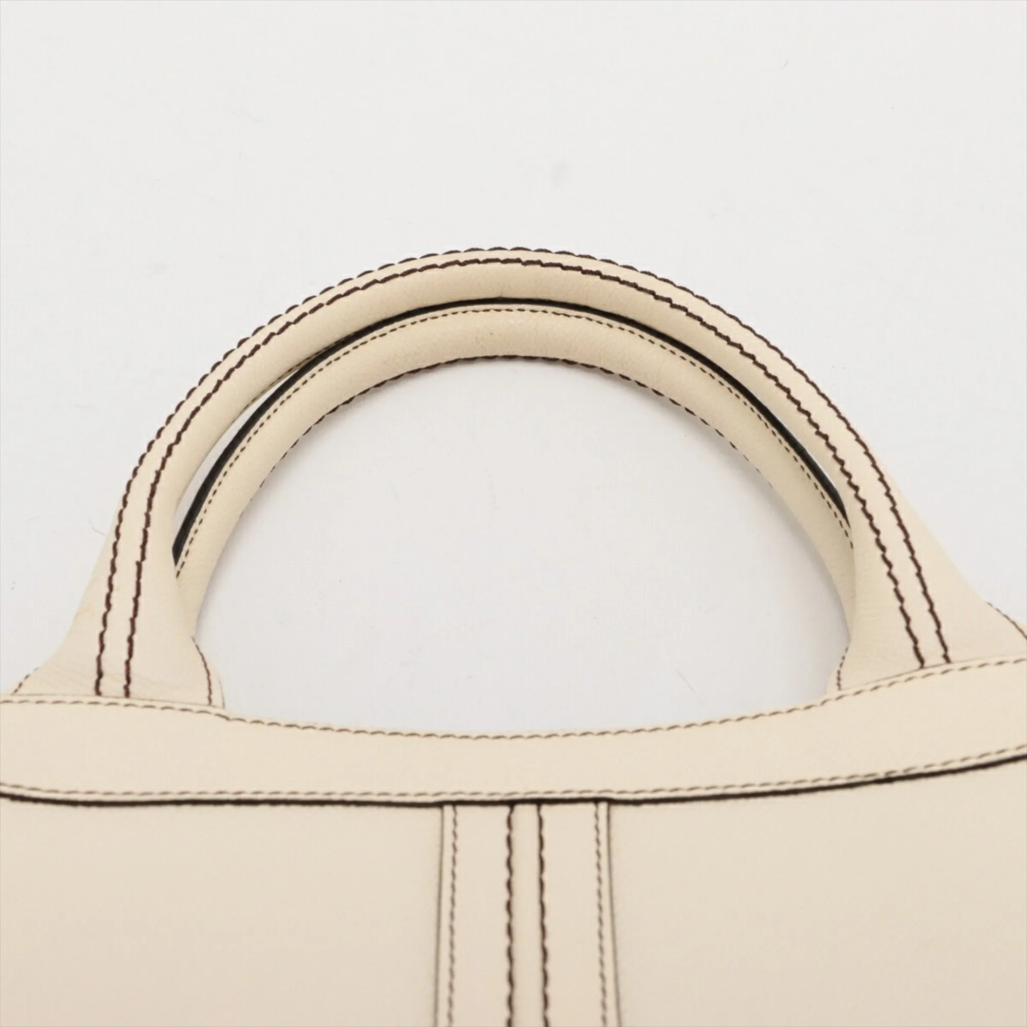 Valextra Leather Tote Bag (Pre-Owned)