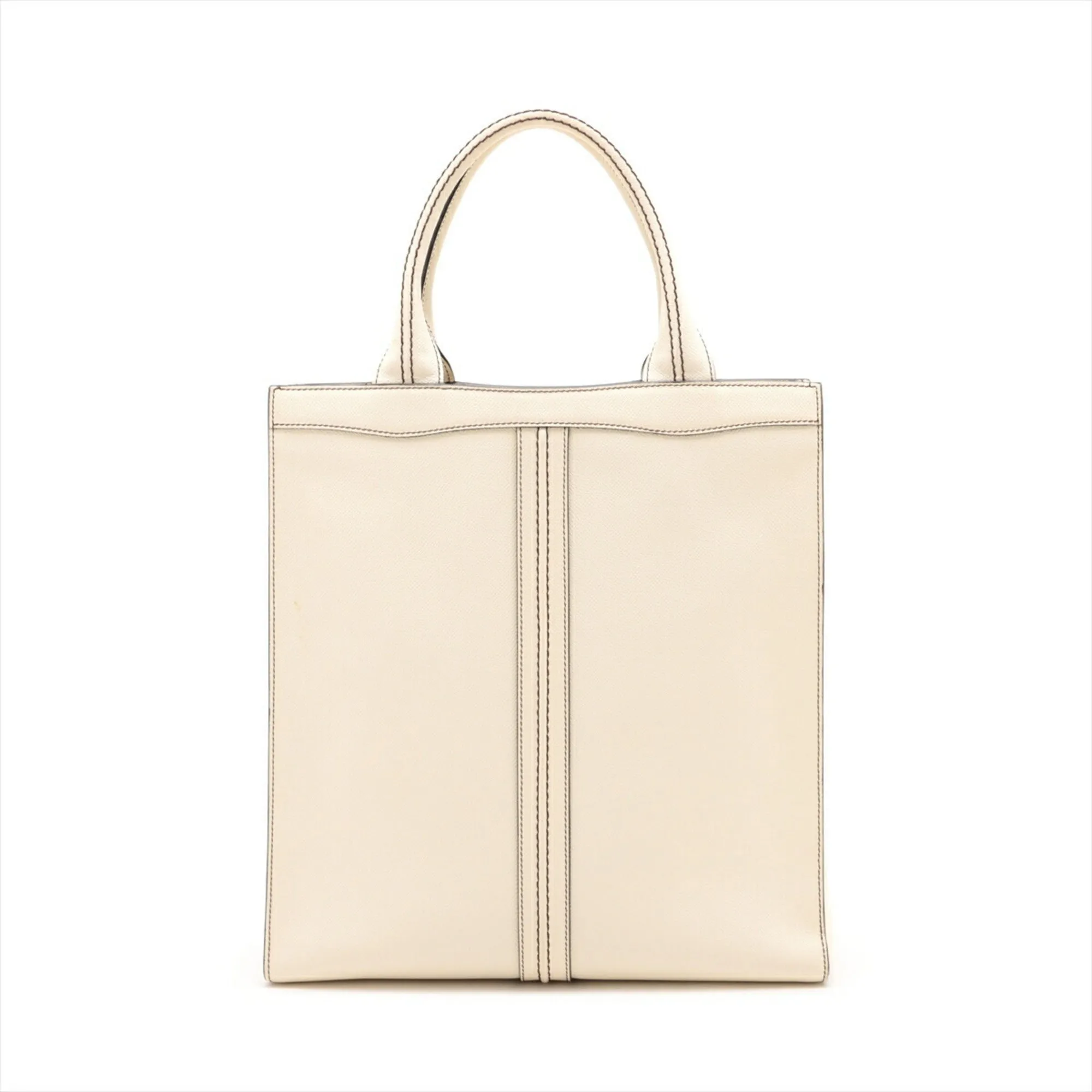Valextra Leather Tote Bag (Pre-Owned)
