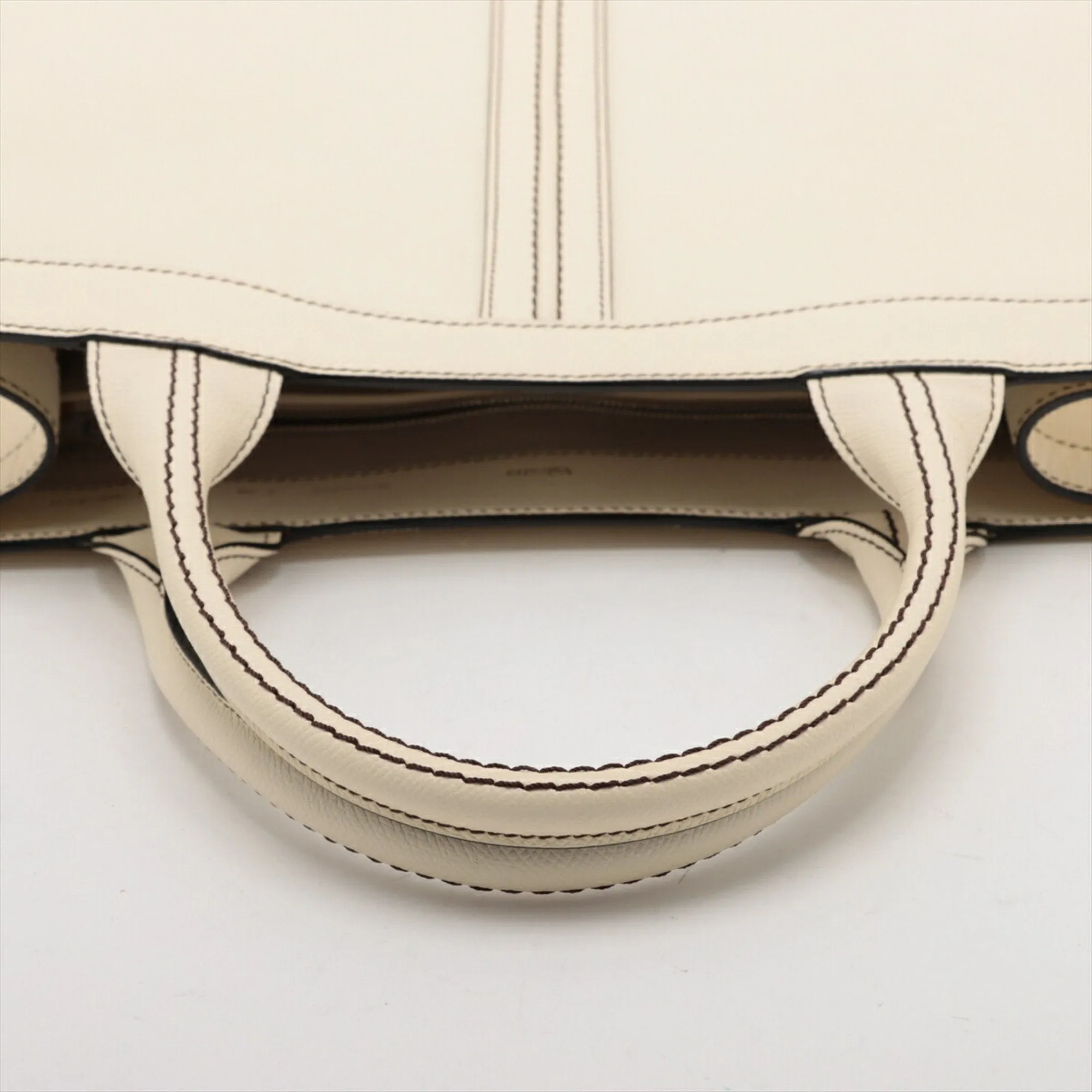 Valextra Leather Tote Bag (Pre-Owned)
