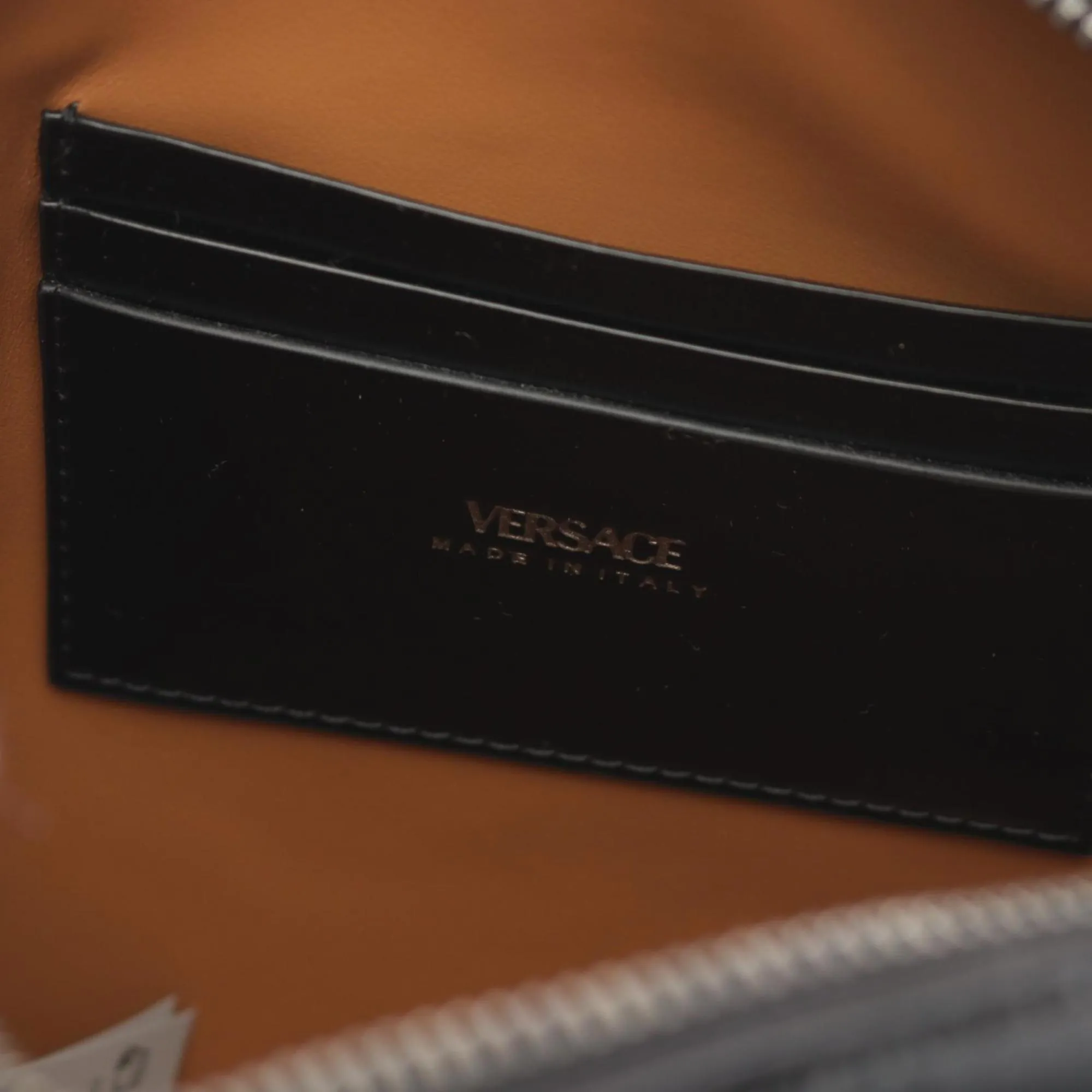 Versace Leather Shoulder Bag (Pre-Owned)