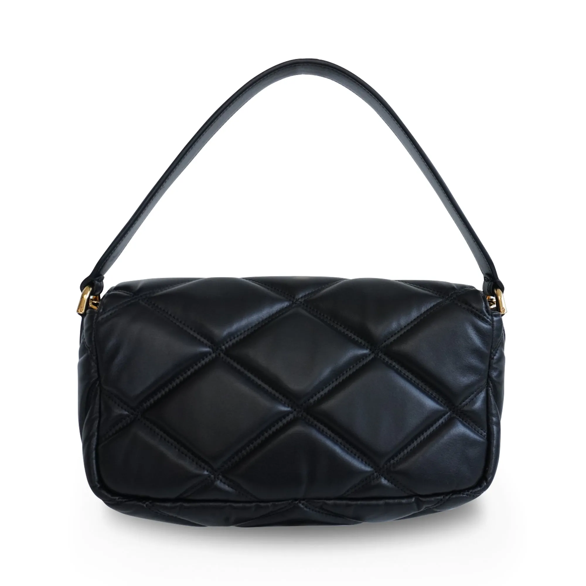 Versace Quilted Shoulder Bag