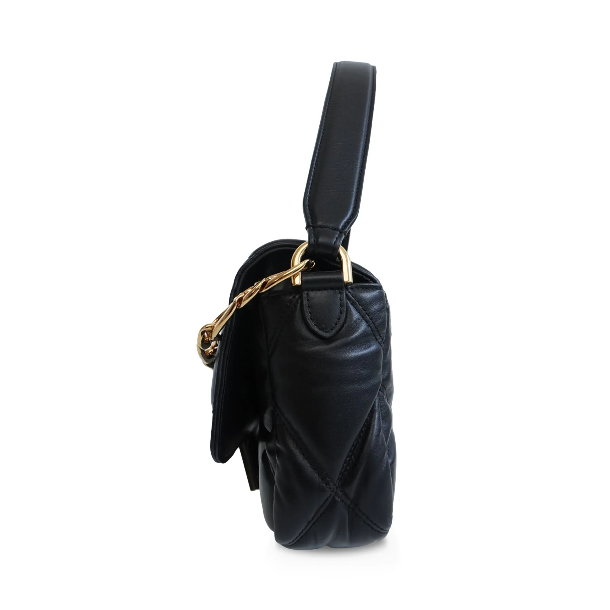 Versace Quilted Shoulder Bag