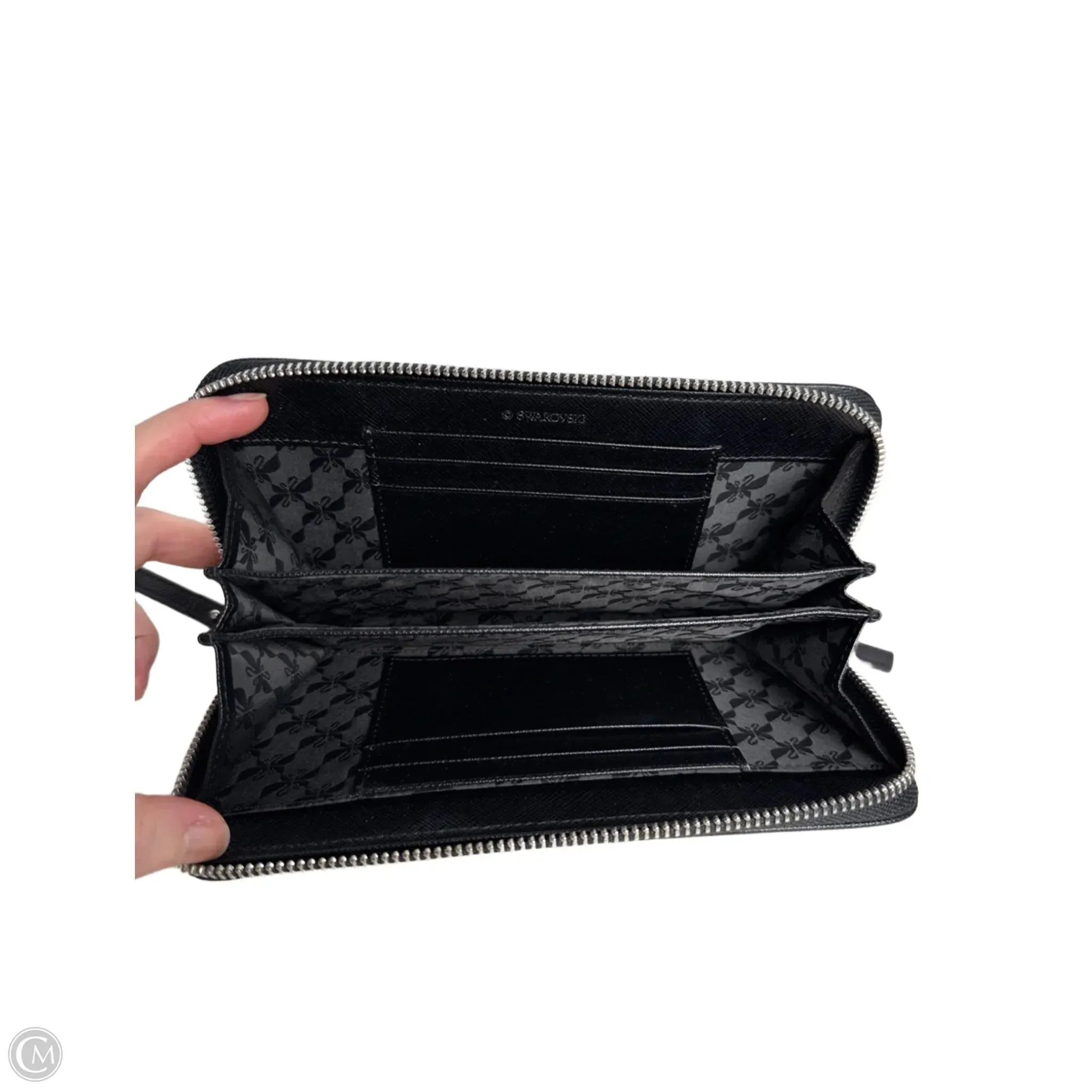 Wallet Designer By Swarovski, Size: Medium
