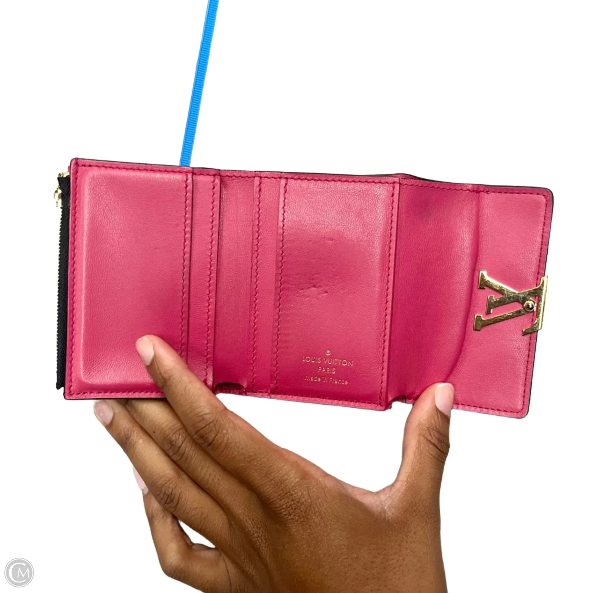 Wallet Luxury Designer By Louis Vuitton, Size: Small