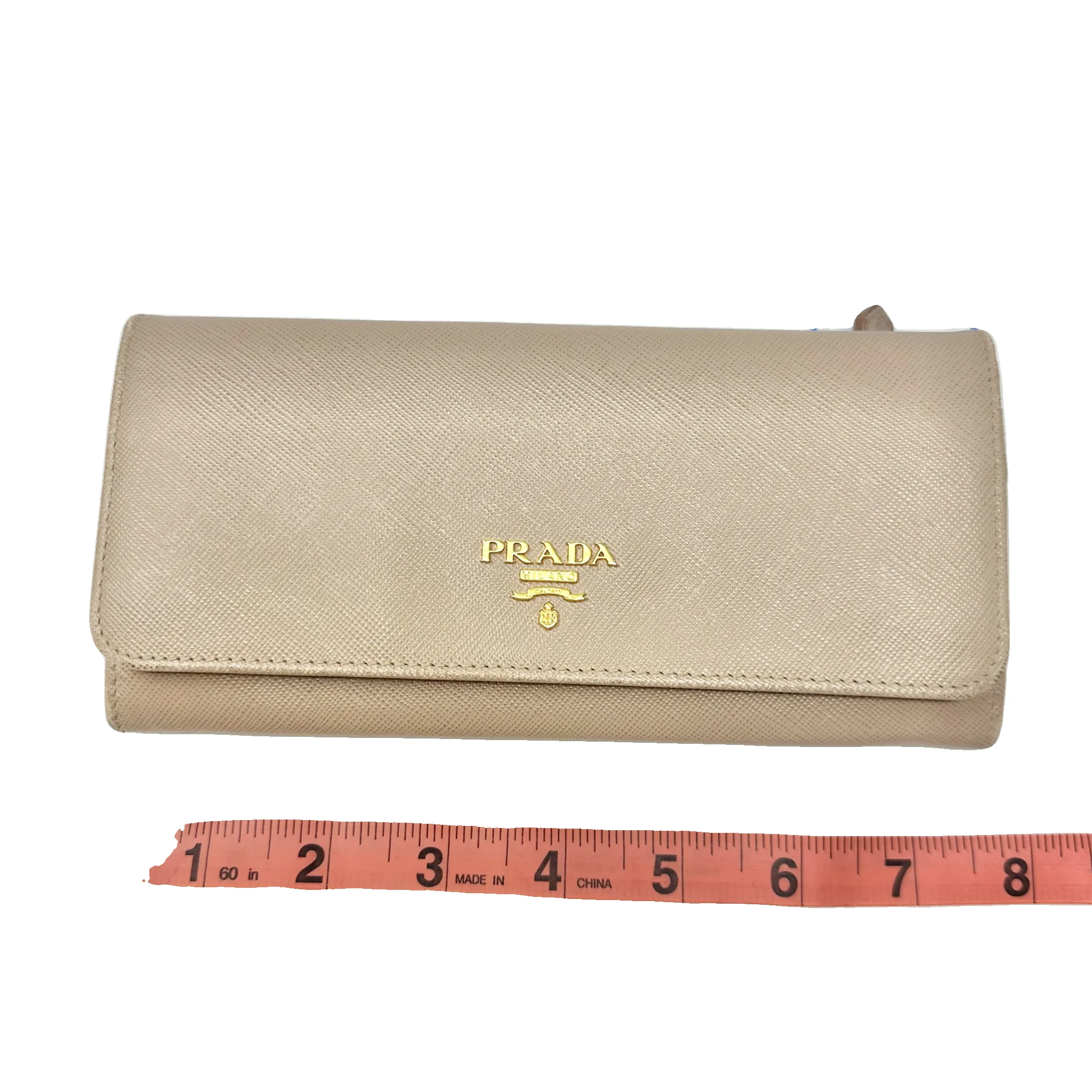 Wallet Luxury Designer By Prada, Size: Medium