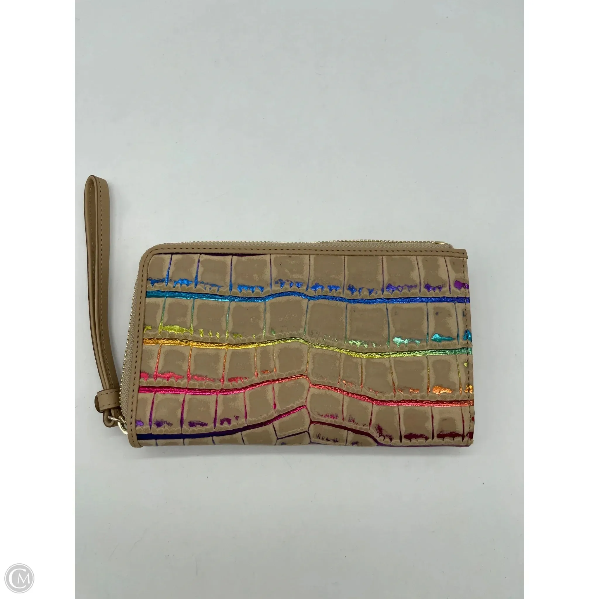 Wristlet Designer By Brahmin, Size: Large