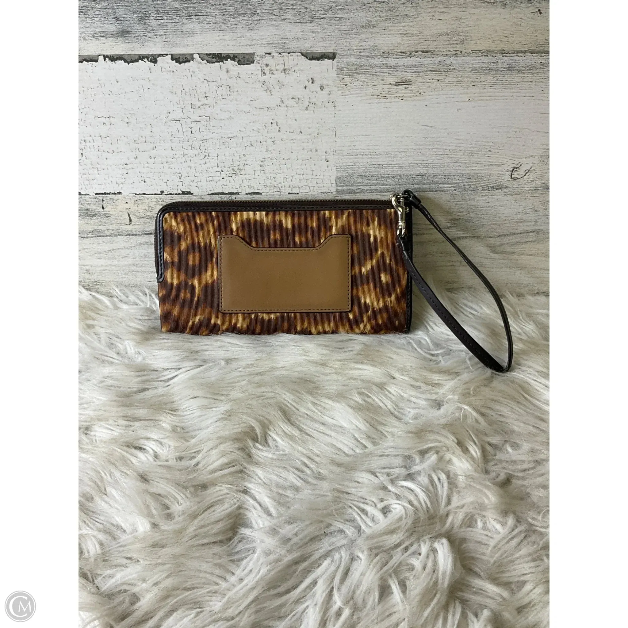Wristlet Designer By Coach, Size: Medium