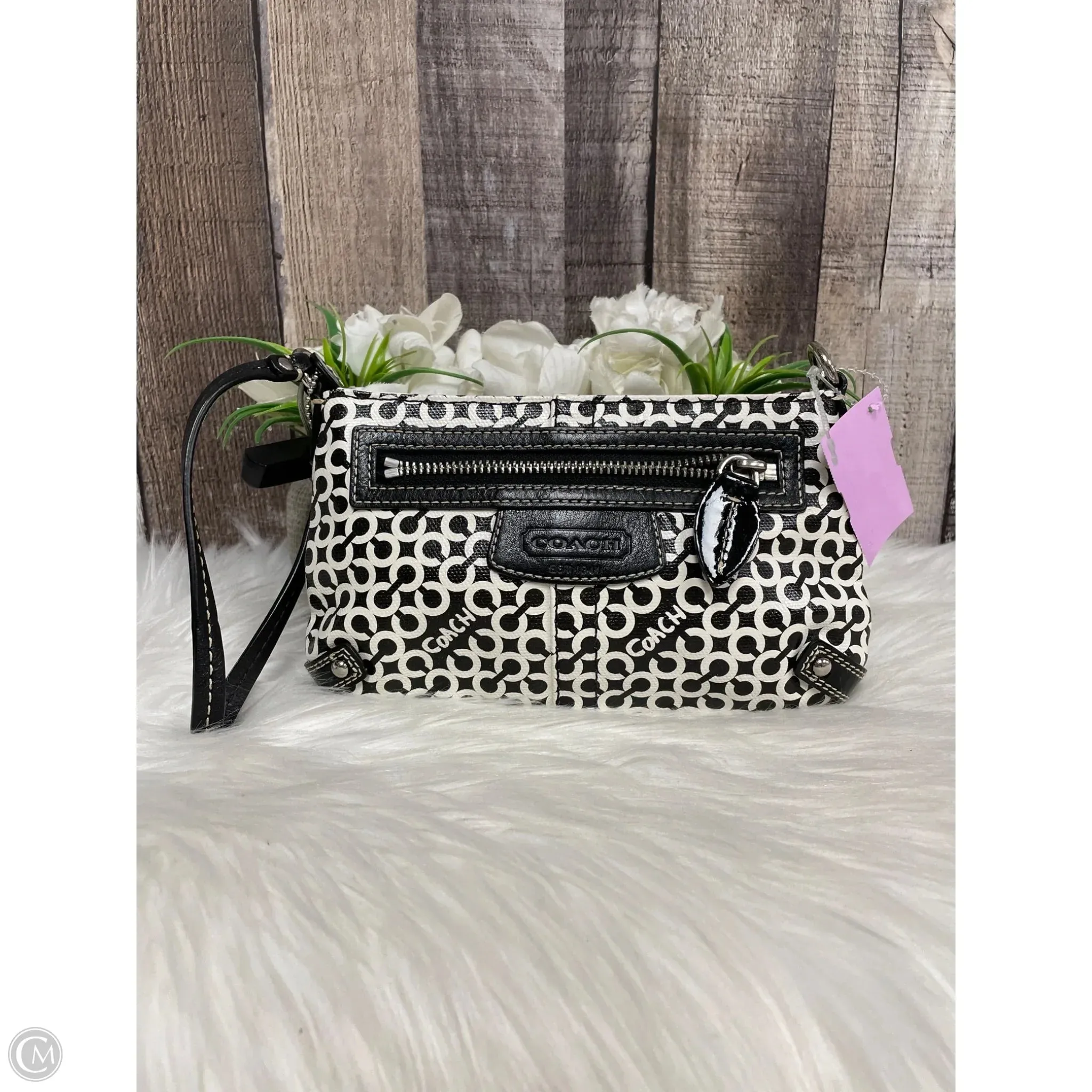 Wristlet Designer By Coach, Size: Small