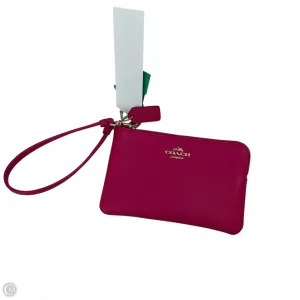 Wristlet Designer By Coach, Size: Small