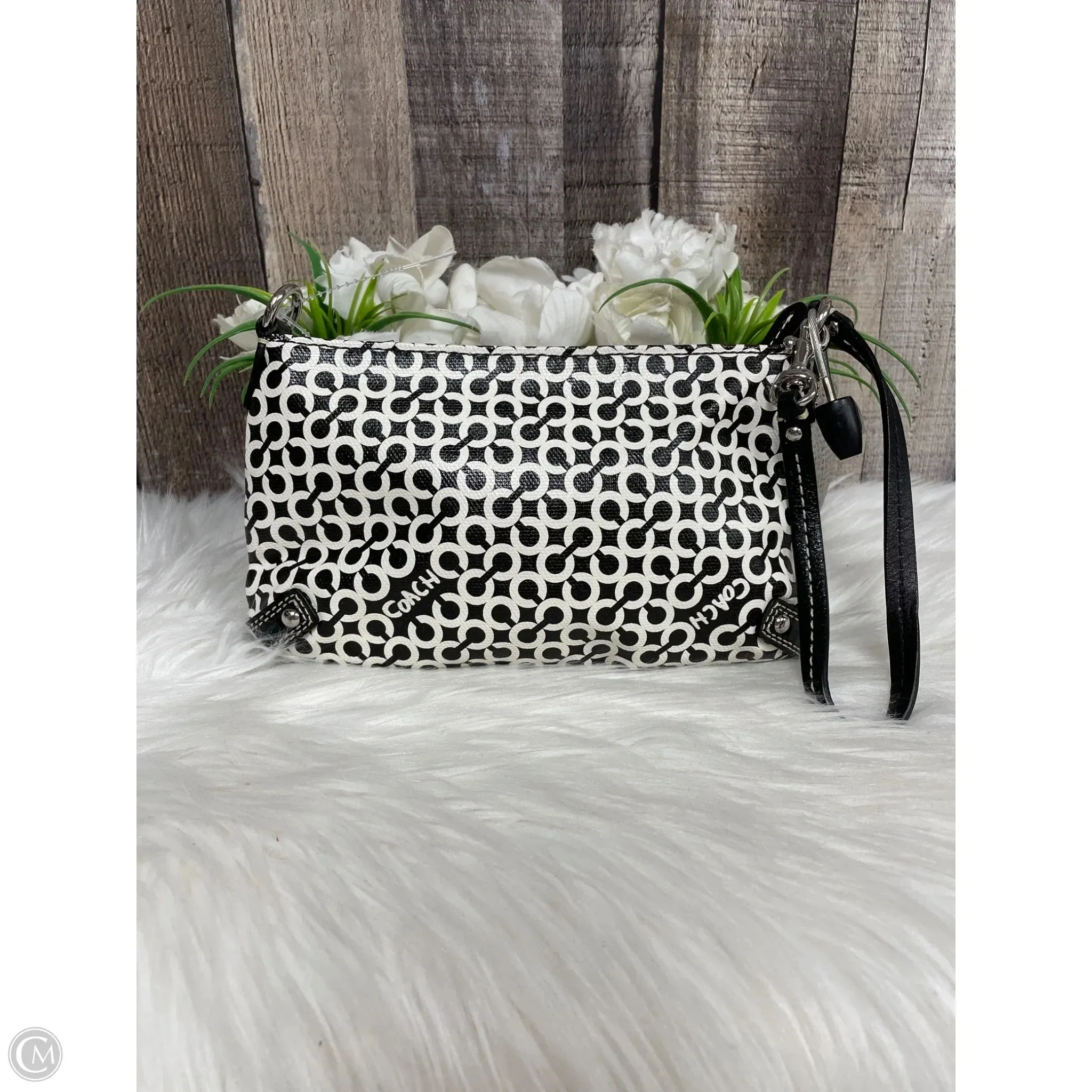 Wristlet Designer By Coach, Size: Small