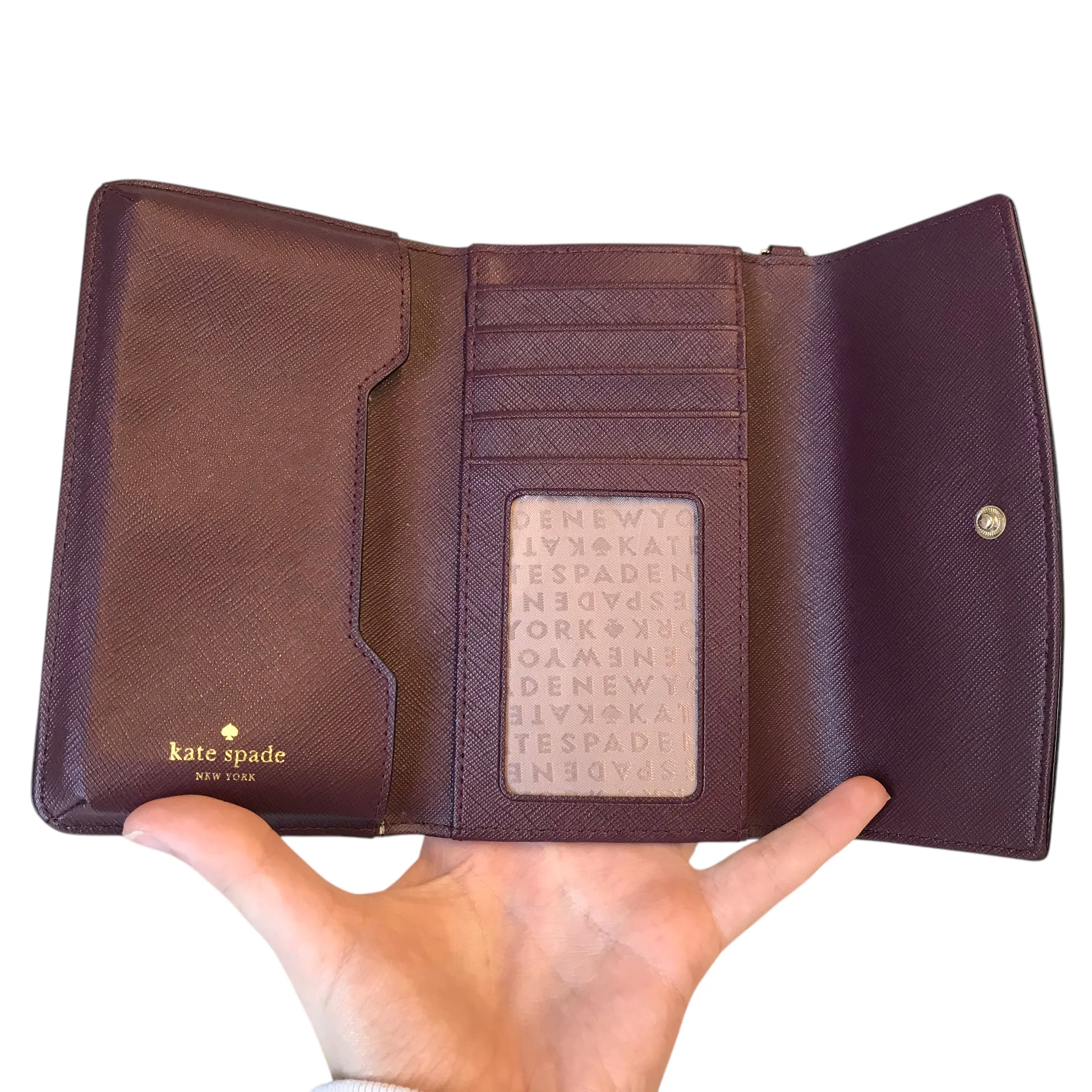 Wristlet Designer By Kate Spade In Purple, Size:Medium