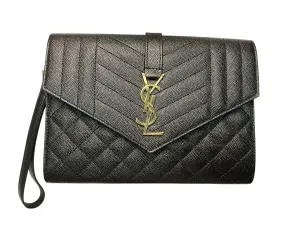 Wristlet Luxury Designer By Yves Saint Laurent  Size: Small