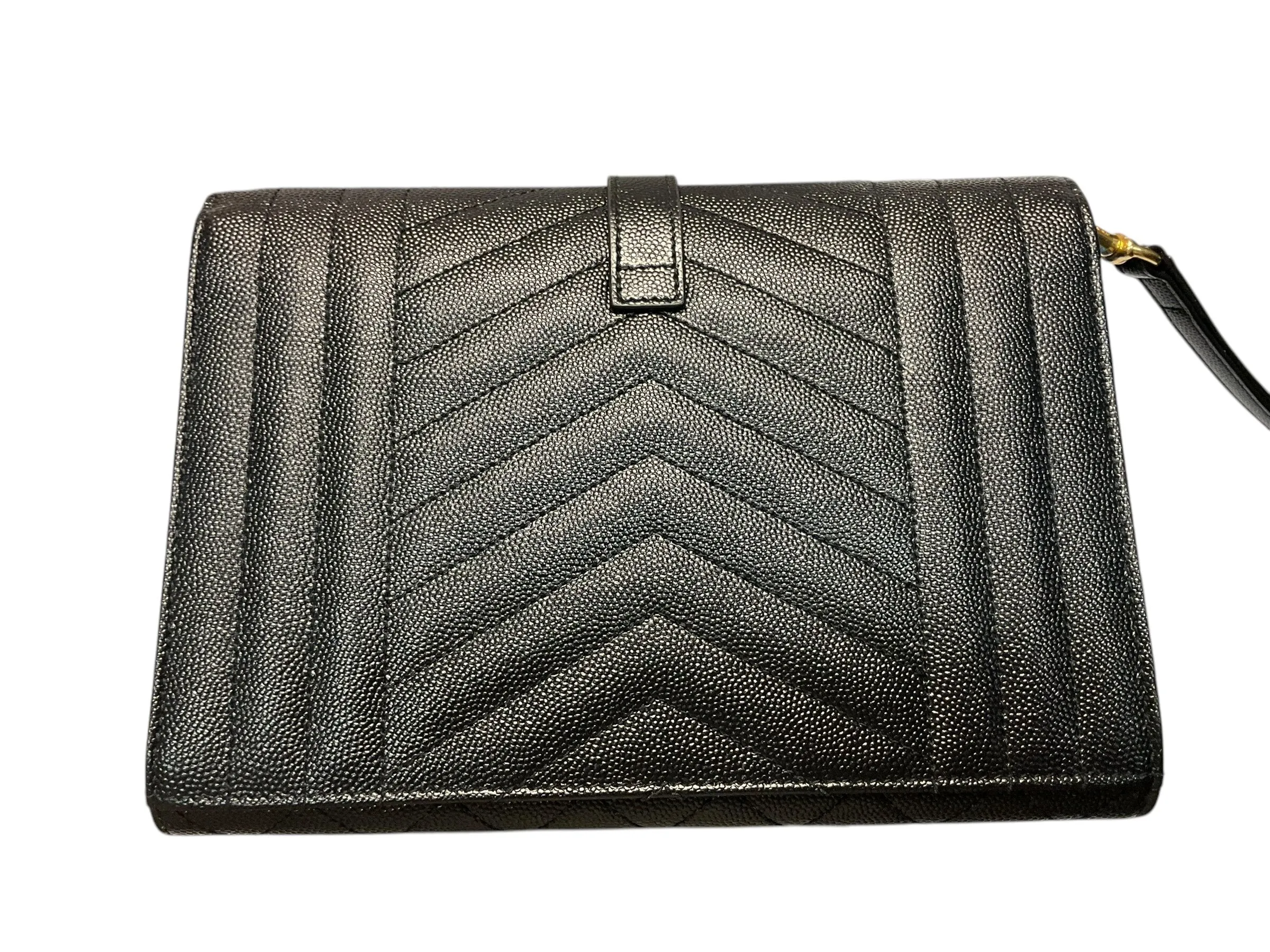 Wristlet Luxury Designer By Yves Saint Laurent  Size: Small