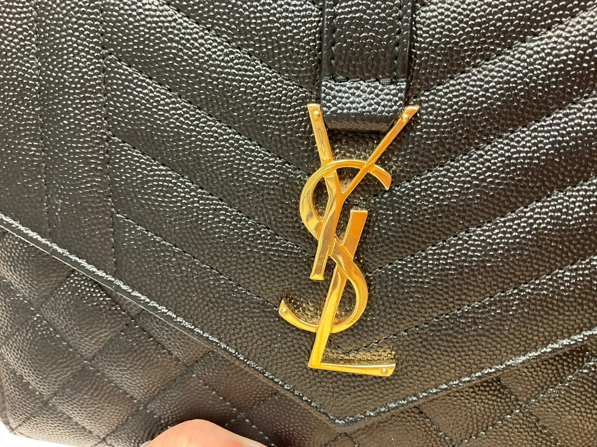 Wristlet Luxury Designer By Yves Saint Laurent  Size: Small
