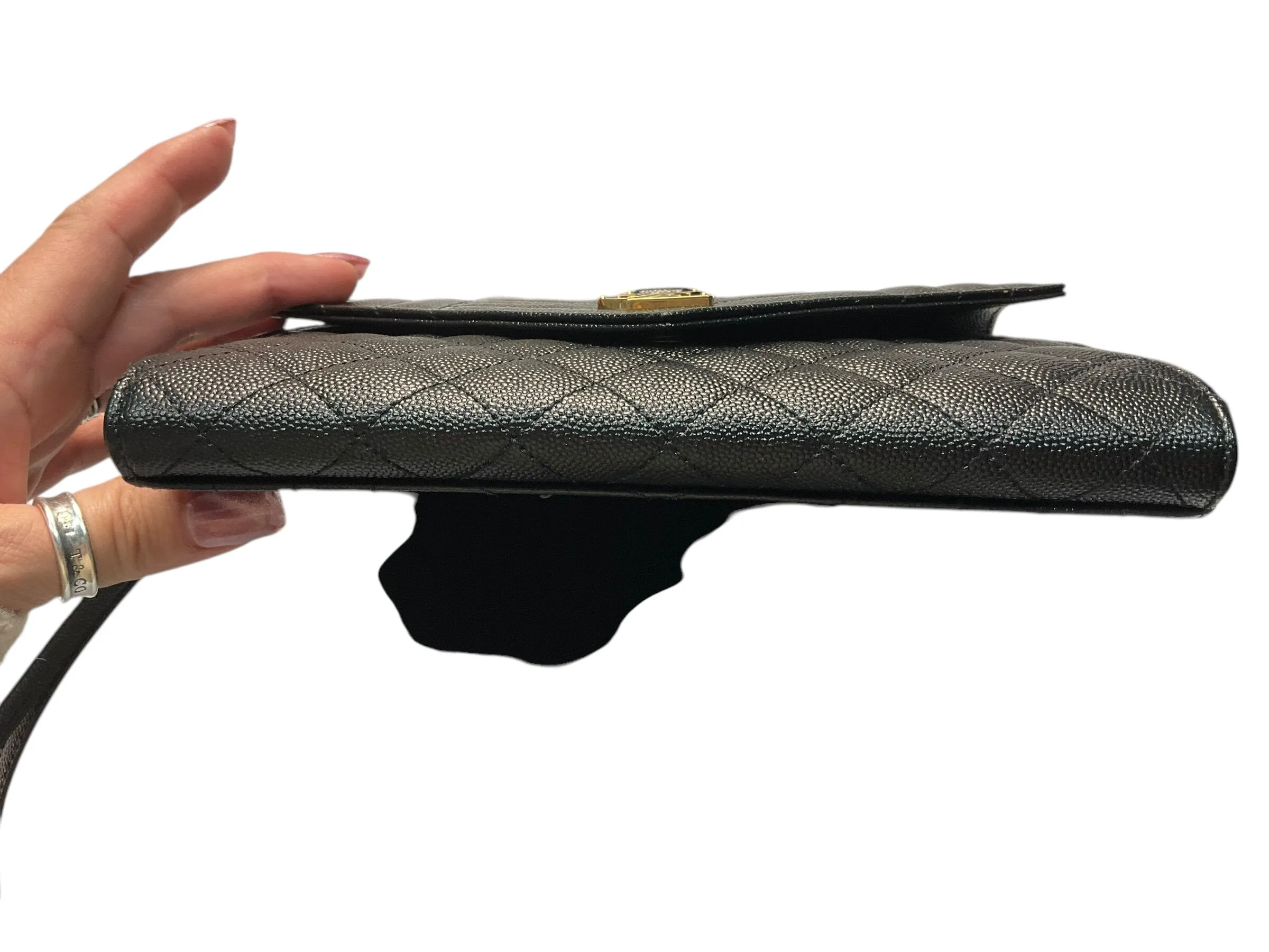 Wristlet Luxury Designer By Yves Saint Laurent  Size: Small