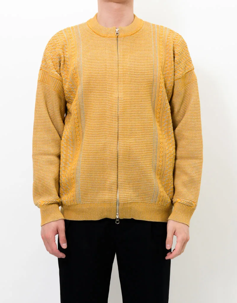 YASHIKI ?? master-piece Yukisora Zip Cardigan No.YSK22AWMS01